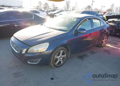 2013 Volvo S60 T5/T5 Platinum/T5 Premier/T5 Premier Plus from USA, damaged, VIN YV1612FS5D2190569